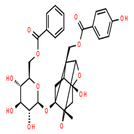 苯甲酰氧化芍药苷,Benzoyloxypaeoniflorin