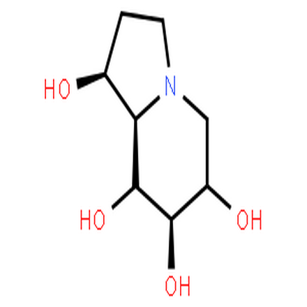 栗精胺,1,6,7,8-Indolizinetetrol,octahydro-, (1S,6S,7R,8R,8aR)-
