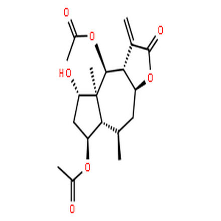 旋覆花内酯,Azuleno[6,5-b]furan-2(3H)-one,4,7-bis(acetyloxy)decahydro-5-hydroxy-4a,8-dimethyl-3-methylene-,(3aR,4S,4aR,5S,7S,7aS,8R,9aS)-