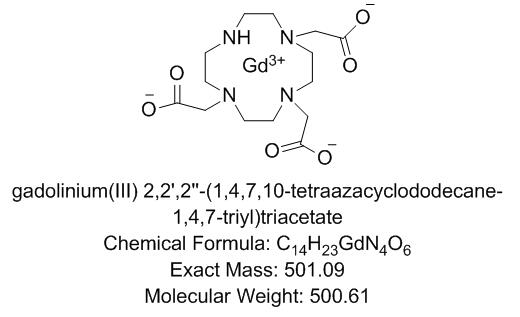 钆布醇杂质32,gadolinium(III) 2,2',2''-(1,4,7,10-tetraazacyclododecane-1,4,7-triyl)triacetat