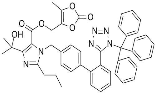 N1-三苯甲基奥美沙坦酯,N1-Trityl Olmesartan Medoxomil