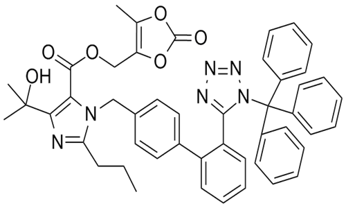 N1-三苯甲基奧美沙坦酯,N1-Trityl Olmesartan Medoxomil