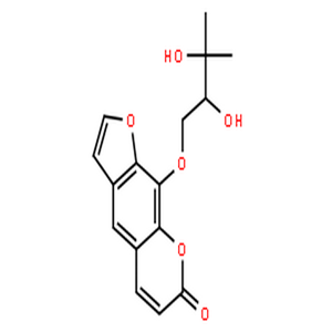 白芷属脑,7H-Furo[3,2-g][1]benzopyran-7-one,9-[(2R)-2,3-dihydroxy-3-methylbutoxy]-