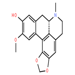 无根藤辛,5H-Benzo[g]-1,3-benzodioxolo[6,5,4-de]quinolin-10-ol,6,7,7a,8-tetrahydro-11-methoxy-7-methyl-, (7aS)- (9CI)