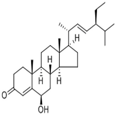 6-Hydroxystigmasta-4,22-dien-3-one,6-Hydroxystigmasta-4,22-dien-3-one