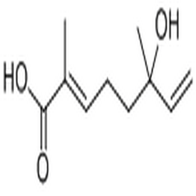 6-Hydroxy-2,6-dimethyl-2,7-octadienoic acid,6-Hydroxy-2,6-dimethyl-2,7-octadienoic acid