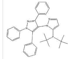 5-二叔丁基膦-1',3',5'-三苯基-1'H-[1,4']二吡唑,5-(DI-TERT-BUTYLPHOSPHINO)-1', 3', 5'-TRIPHENYL-1'H-[1,4']BIPYRAZOLE