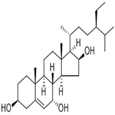 Stigmast-5-ene-3β,7α,16β-triol,Stigmast-5-ene-3β,7α,16β-triol