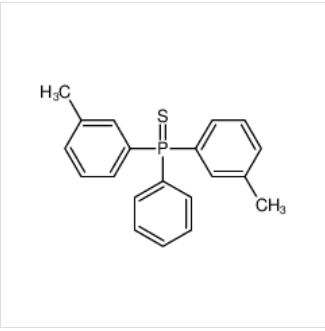 di-m-tolylphenylphosphine sulfide,di-m-tolylphenylphosphine sulfide