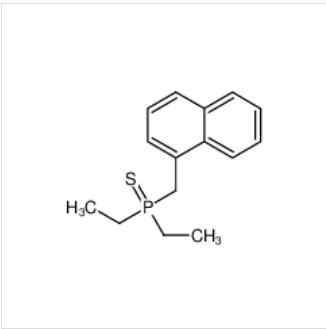 diethyl(1-naphthylmethyl)phosphine sulfide,diethyl(1-naphthylmethyl)phosphine sulfide