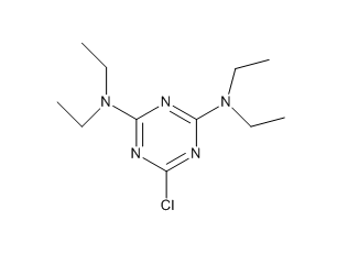 可乐津,6-chloro-N2,N2,N4,N4-tetraethyl-1,3,5-triazine-2,4-diamine