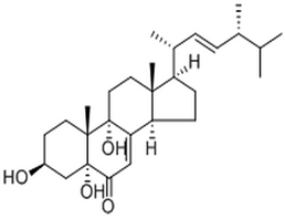 3β,5α,9α-Trihydroxyergosta-7,22-dien-6-one