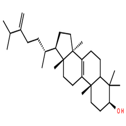 齿孔醇,Lanost-8-en-3-ol,24-methylene-, (3b)-