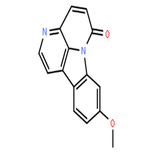 9-甲氧基铁屎米酮,6H-Indolo[3,2,1-de][1,5]naphthyridin-6-one,9-methoxy-