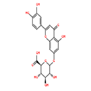 木犀草素-7-O-β-D-葡萄糖苷,b-D-Glucopyranosiduronic acid,2-(3,4-dihydroxyphenyl)-5-hydroxy-4-oxo-4H-1-benzopyran-7-yl