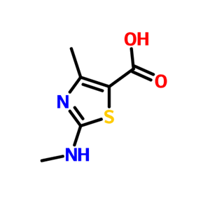4-甲基-2-(甲基氨基)-1,3-噻唑-5-羧酸