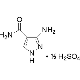 3-氨基-4-甲酰胺基吡唑半硫酸鹽