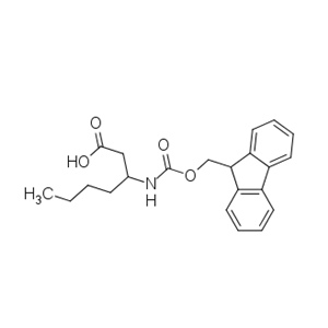 3-(9H-fluoren-9-ylmethoxycarbonylamino)heptanoic acid