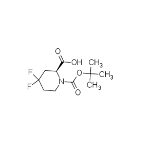 (2S)-4,4-difluoro-1-[(2-methylpropan-2-yl)oxycarbonyl]piperidine-2-carboxylic acid??