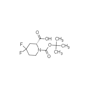 (2R)-4,4-difluoro-1-[(2-methylpropan-2-yl)oxycarbonyl]piperidine-2-carboxylic acid