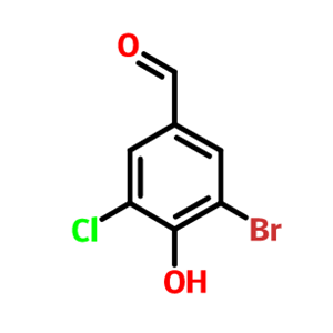 3-溴-5-氯-4-羟基苯甲醛