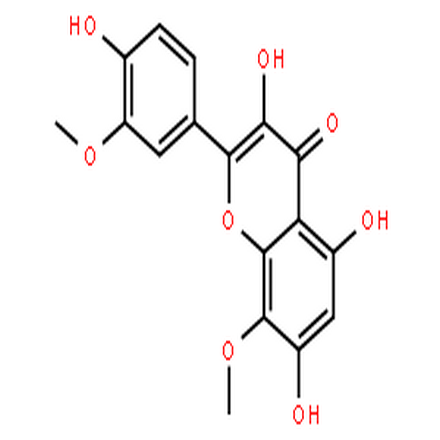 柠檬黄素,3,5,7-trihydroxy-2-(4-hydroxy-3-methoxyphenyl)-8-methoxy-4H-chromen-4-one