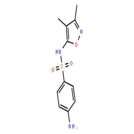 磺胺异恶唑,4-Amino-N-(3,4-dimethylisoxazol-5-yl)benzenesulfonamide