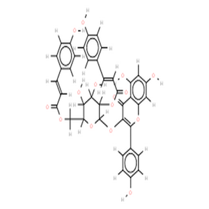 山奈酚-3-O-(2',6'-二-O-反式-对-香豆酰基)-beta-D-吡喃葡萄糖苷