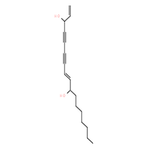 1,8-十七碳二烯-4,6-二炔-3,10-二醇,1,8-Heptadecadiene-4,6-diyne-3,10-diol, (3R,10S)-
