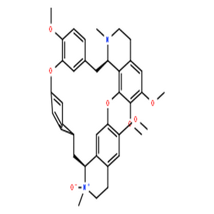 异粉防己碱N-2'-氧化物,Berbaman, 6,6',7,12-tetramethoxy-2,2'-dimethyl-, 2'-oxide