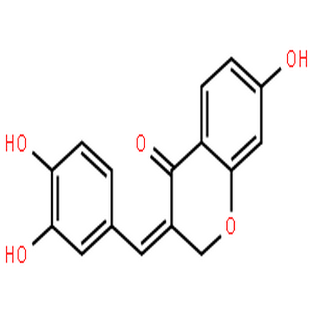 苏木酮A,(E)-7-hydroxy-3-[(3,4-dihydroxyphenyl)methylene]-chroman-4-one