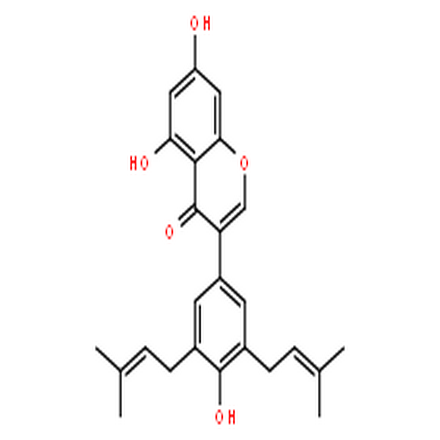 3',5'-二异戊烯基金雀异黄素,3',5'-diprenylgenistein