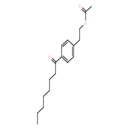 乙酸-[2-(4-辛?；交?]乙酯,4-Octanoylphenethyl acetate