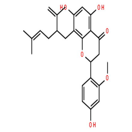 異苦參酮,2'-methoxy-5,7,4'-trihydroxy-8-lavandulylflavanone