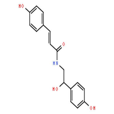 N-对香豆酰真蛸胺,2-Propenamide, N-[2-hydroxy-2-(4-hydroxyphenyl)ethyl]-3-(4-hydroxyphenyl)-, (2E)-