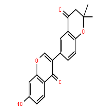异新补骨脂异黄酮,2',3'-Dihydro-2',2'-dimethyl-7-hydroxy-3,6'-bi-(4H-1-benzopyran)-on-4