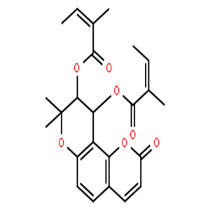 白花前胡丁素，(+)-川白芷内酯,(+)-Anomalin