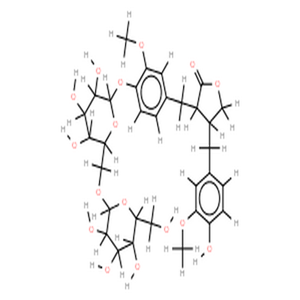 罗汉松树脂酚-4'-O-β-龙胆二糖苷