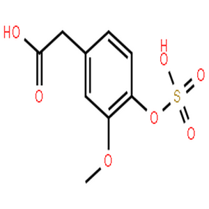 高香草酸硫酸盐,Benzeneacetic acid,3-methoxy-4-(sulfooxy)-