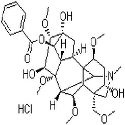 苯甲酰新乌头原碱盐酸盐,Benzoylmesaconine hydrochloride
