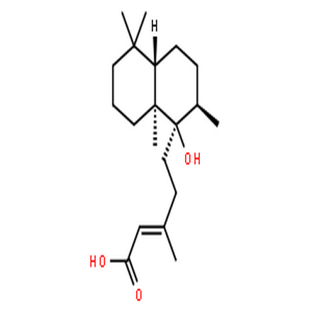 9-羟基-13E-赖百当烯-15-酸,9-Hydroxy-13E-labden-15-oic acid