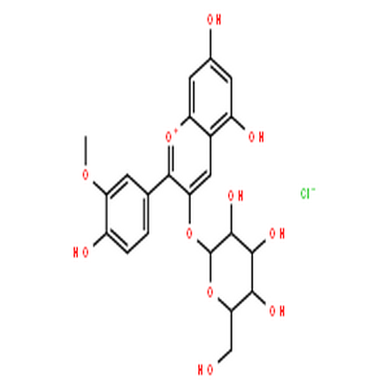 氯化芍药素-3-O-葡萄糖苷,peonidin-3-glucoside chloride