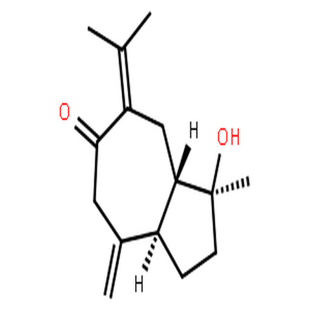 异原莪述烯醇,6(1H)-Azulenone,octahydro-1-hydroxy-1-methyl-4-methylene-7-(1-methylethylidene)-, (1S,3aR,8aS)-