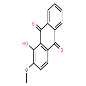1-羟基-2-甲氧基蒽醌,9,10-Anthracenedione,1-hydroxy-2-methoxy-