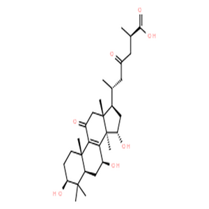 灵芝酸C2,Lanost-8-en-26-oicacid, 3,7,15-trihydroxy-11,23-dioxo-, (3b,7b,15a,25R)-