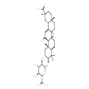 单葡萄糖醛酸甘草次酸,b-D-Glucopyranosiduronic acid, (3b,20b)-20-carboxy-11-oxo-30-norolean-12-en-3-yl