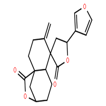 Levatin,Spiro[furan-3(2H),6'(7'H)-[1H-3,9a]methano[2]benzoxepin]-1',2-dione,5-(3-furanyl)octahydro-7'-methylene-, (3S,3'R,5S,5'aS,9'aR)-