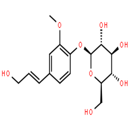 松柏苷； 松苷,4-(3-hydroxyprop-1-en-1-yl)-2-methoxyphenyl beta-D-glucopyranoside