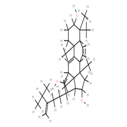 过氧去氢土莫酸,(20xi)-3beta,16alpha-dihydroxy-5alpha,8alpha-epidioxy-24-methyllanosta-6,9(11),24(241)-trien-21-oic acid