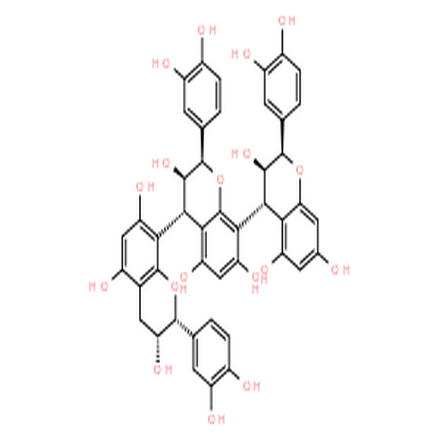 原花青素C1,[4,8':4',8''-Ter-2H-1-benzopyran]-3,3',3'',5,5',5'',7,7',7''-nonol,2,2',2''-tris(3,4-dihydroxyphenyl)-3,3',3'',4,4',4''-hexahydro-,(2R,2'R,2''R,3R,3'R,3''R,4R,4'S)-